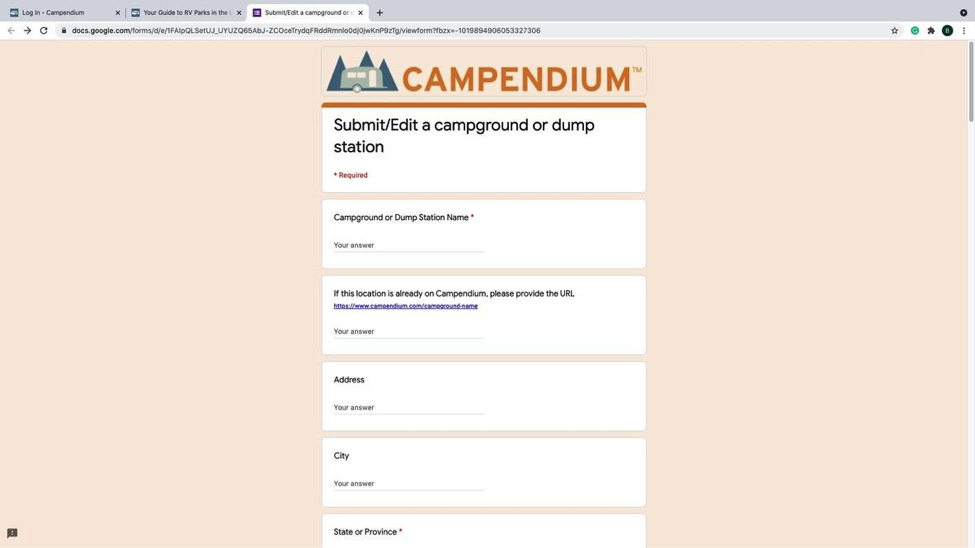 Campendium - step 4